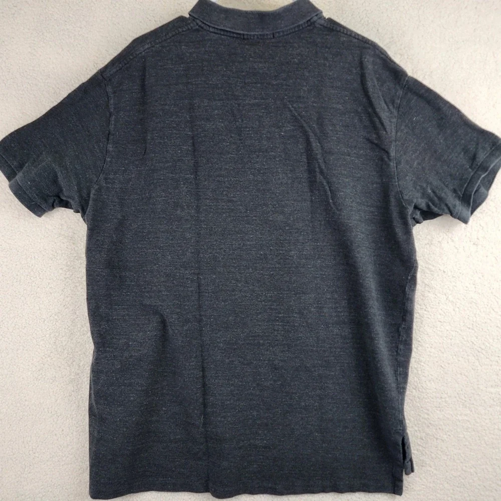 Polo Ralph Lauren Classic Fit Polo Shirt Mens XXL Charcoal Grey Heathered Preppy